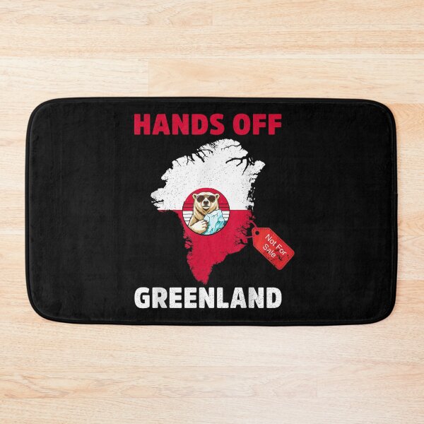 Item preview,  Hands Off Greenland, Greenland Is Not For Sale | Hands Off Greenlad | Yankee Go Home | Anti Trump | Greenland Protest designed and sold by waikibi ⭐⭐⭐⭐⭐.