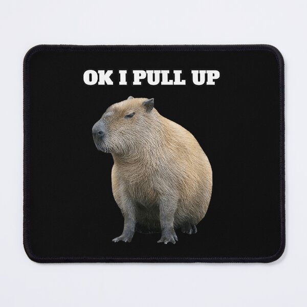 Item preview, Ok I Pull Up Capybara Art for Men Women Kids , Capybara Gift Lover designed and sold by DZIRI NAJAT.