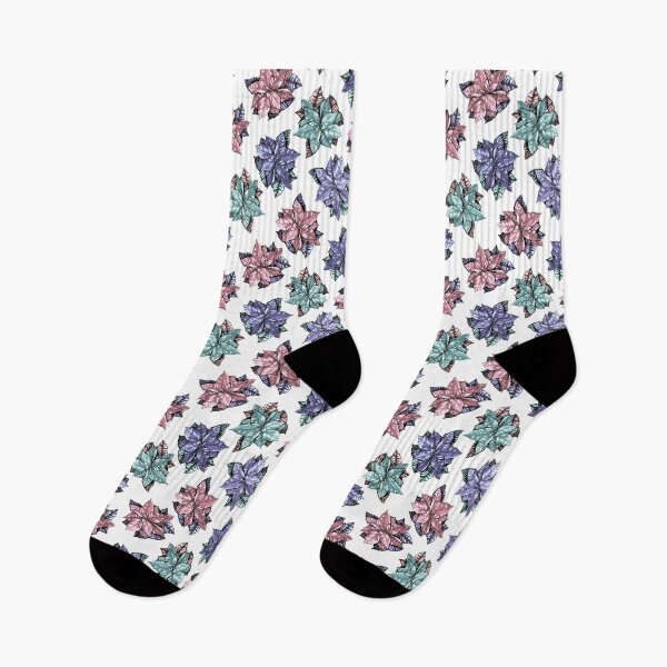 Item preview, Winter Poinsettia Pastels designed and sold by Kelsey Worth.