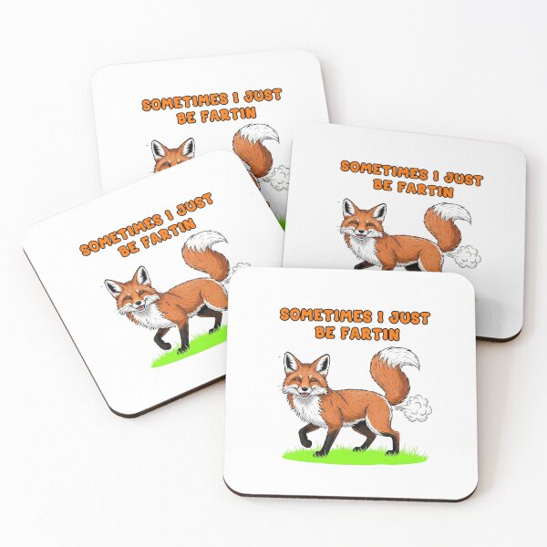 Item preview, Sometimes I Just Be Farting Fox Meme designed and sold by TeeARTHY.