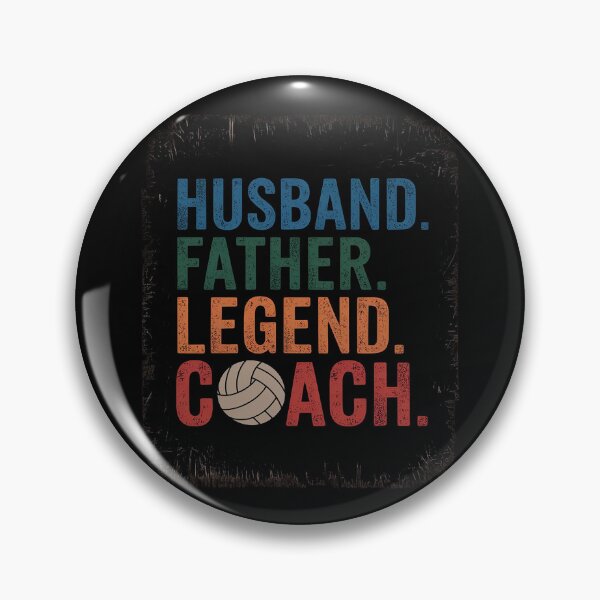 Item preview, Mens Husband Father Legend Volleyball Coach Father's Day  designed and sold by MarkLeedsArt.