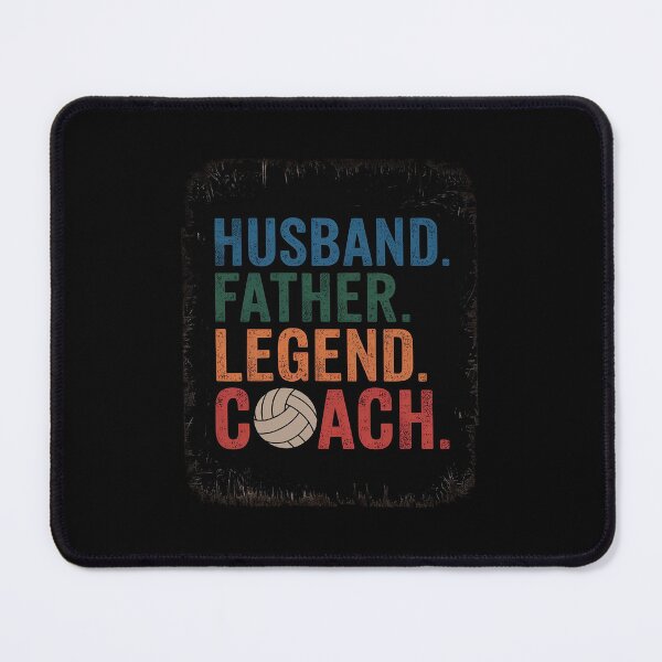 Item preview, Mens Husband Father Legend Volleyball Coach Father's Day designed and sold by MarkLeedsArt.