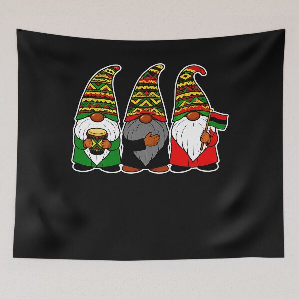 Item preview, Cute Black History Month Gnomes African American Juneteenth designed and sold by clothesy7.