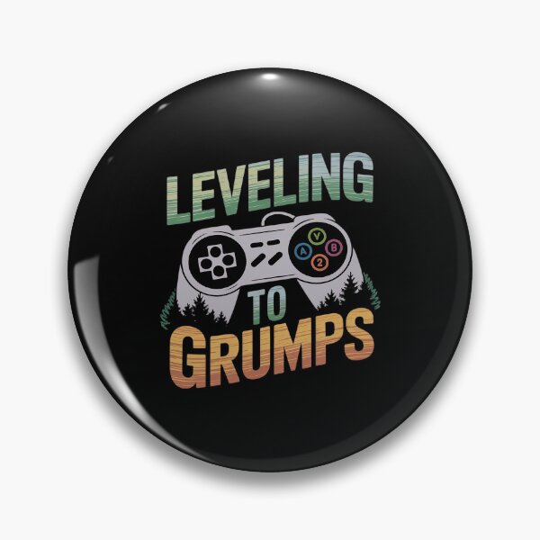 Item preview, Mens Leveling Up To Grumps Video Gamer Father's Day  designed and sold by MarkLeedsArt.