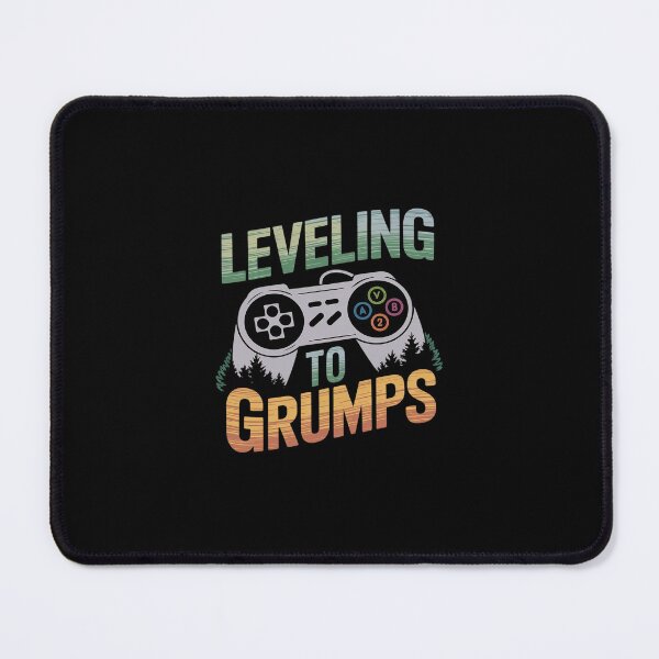 Item preview, Mens Leveling Up To Grumps Video Gamer Father's Day designed and sold by MarkLeedsArt.