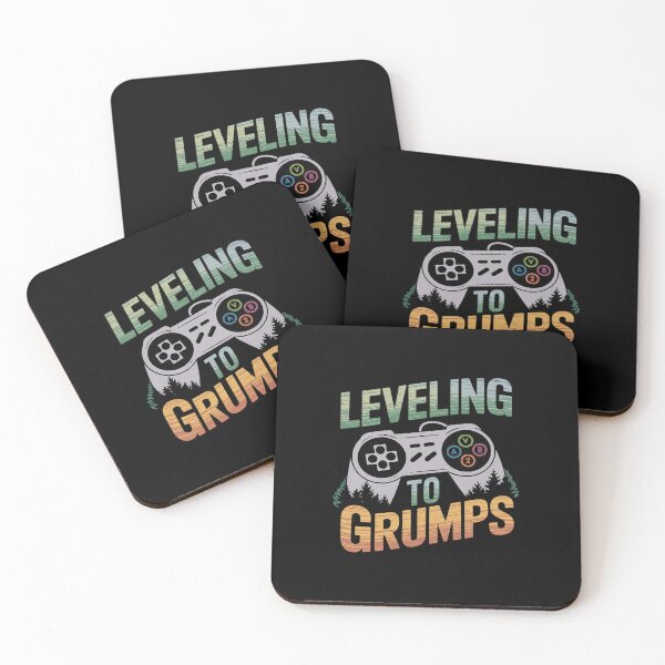 Item preview, Mens Leveling Up To Grumps Video Gamer Father's Day  designed and sold by MarkLeedsArt.