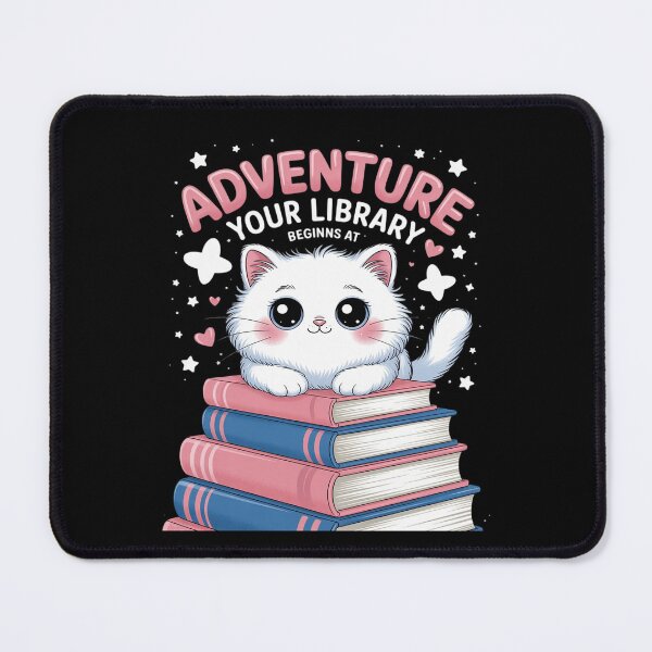 Item preview, Adventure Begins At Your Library Summer Reading 6 designed and sold by DigitaldeligArt.