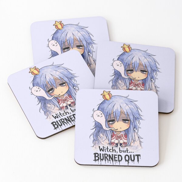 Item preview, Witch, but… Burned Out – Emotional Anime Witch Meme designed and sold by GorilaStudio.