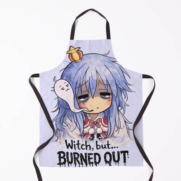 Item preview, Witch, but… Burned Out – Emotional Anime Witch Meme designed and sold by GorilaStudio.