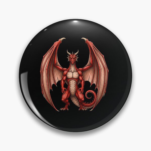 Item preview, Red Dragon Warrior Fantasy Creature designed and sold by TeeARTHY.