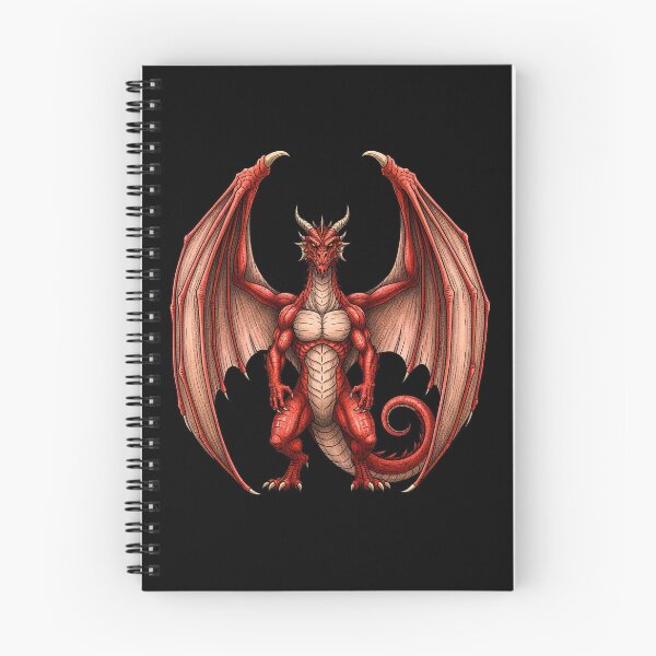 Item preview, Red Dragon Warrior Fantasy Creature designed and sold by TeeARTHY.
