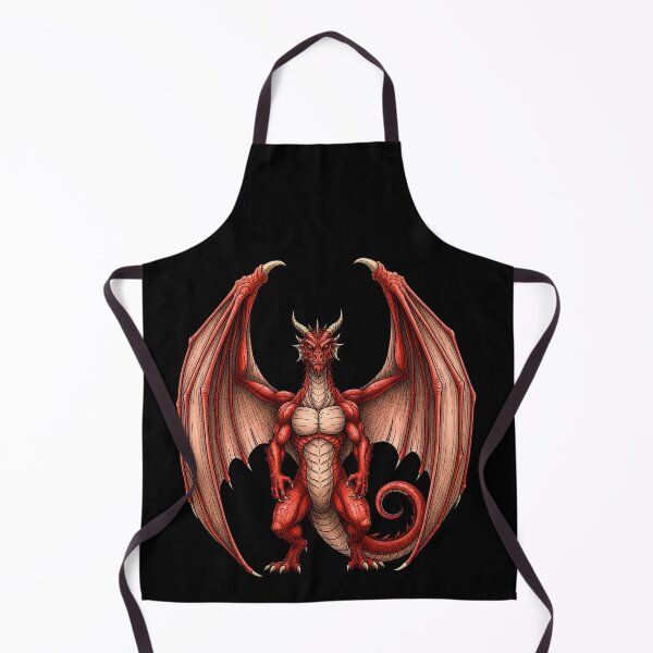 Item preview, Red Dragon Warrior Fantasy Creature designed and sold by TeeARTHY.