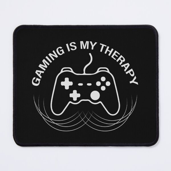 Item preview, Gaming Is My Therapy Controller T-Shirt  Minimalist Gamer Line Art Tee designed and sold by Design-Pro-21.