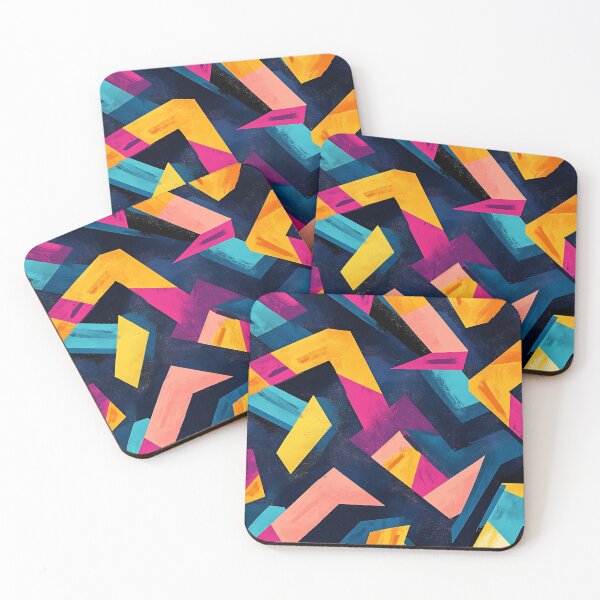 Item preview, Vibrant Geometric Pattern designed and sold by roxysnextgenart.
