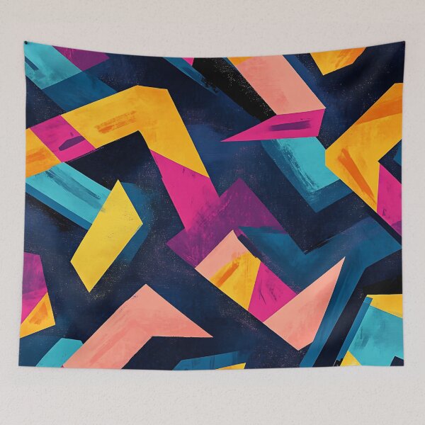 Item preview, Vibrant Geometric Pattern designed and sold by roxysnextgenart.