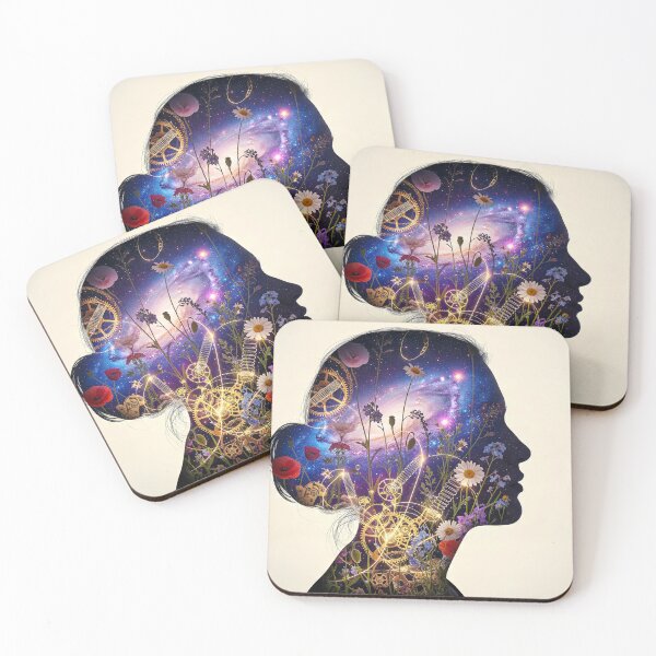 Item preview, Surreal double exposure silhouette designed and sold by PEUCETA-BA.
