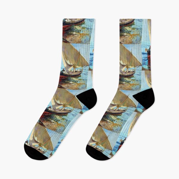 Item preview, Joaquin Sorolla - Setting Out to Sea in Valencia designed and sold by Jon-Baran.