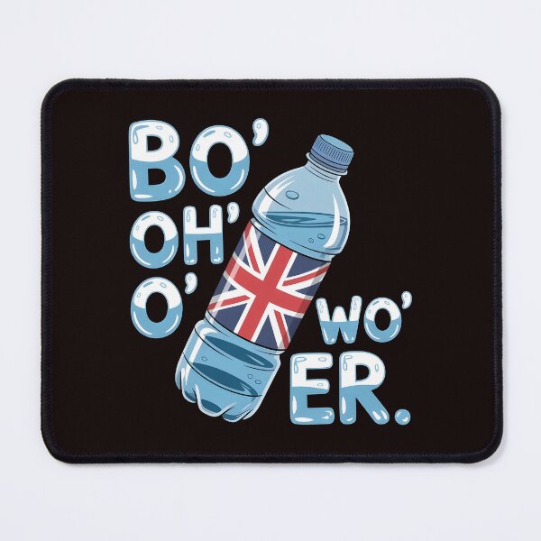 Item preview, Funny British Accent – Bottle of Water Bri ish Humor from Great Britain designed and sold by Redgiant87x.