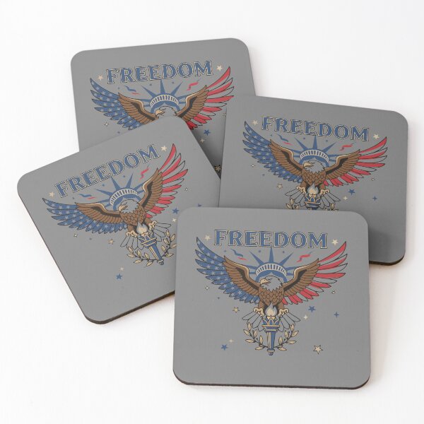 Item preview, Freedom Eagle Patriotic Emblem designed and sold by THE-DAILY-DRIPS.
