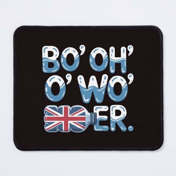 Item preview, Funny British Accent – Bri ish Bottle of Water Joke Design designed and sold by Redgiant87x.