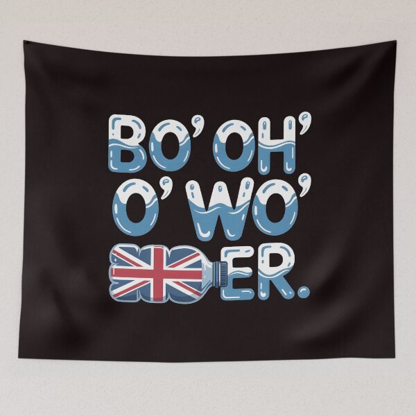 Item preview, Funny British Accent – Bri ish Bottle of Water Joke Design designed and sold by Redgiant87x.