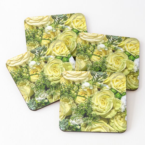 Item preview, Soft Yellow Rose Bouquet – Fresh Botanical Photography for Calm, Romantic Home Decor designed and sold by aadventures.