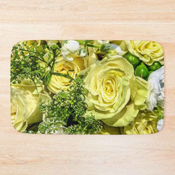 Item preview, Soft Yellow Rose Bouquet – Fresh Botanical Photography for Calm, Romantic Home Decor designed and sold by aadventures.