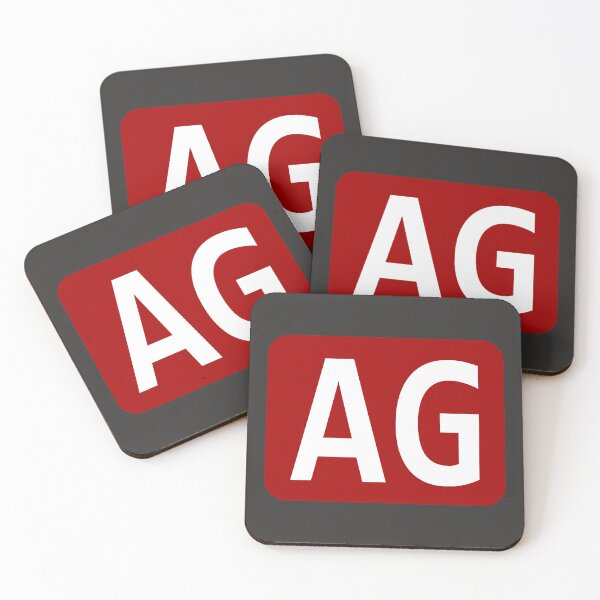 Item preview, AG Initials designed and sold by Jeallan Designs.