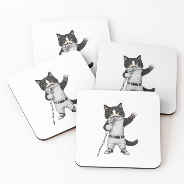 Item preview, Rock Star Cat designed and sold by TeeARTHY.