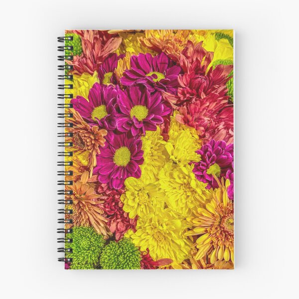 Item preview, Bold Magenta & Sunshine Yellow Floral Explosion – Retro Color Flower Photography Wall Art designed and sold by aadventures.