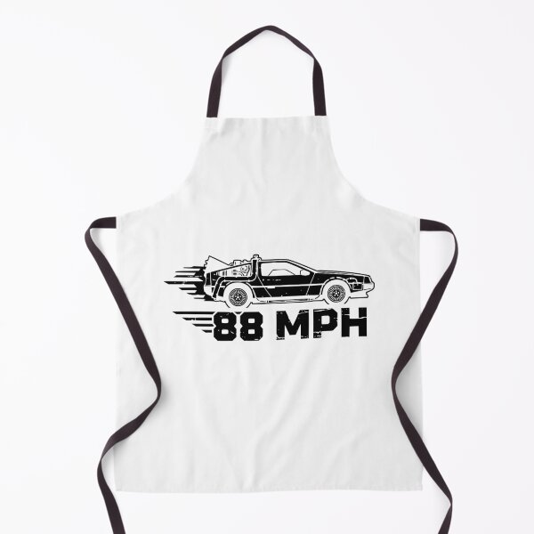 Item preview, 88 MPH Time Machine DeLorean Retro Black designed and sold by Off-Road-Zone.