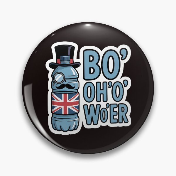 Item preview, Funny British Accent – Bottle of Water Bri ish Comedy Design designed and sold by Redgiant87x.