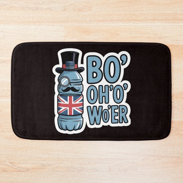 Item preview, Funny British Accent – Bottle of Water Bri ish Comedy Design designed and sold by Redgiant87x.