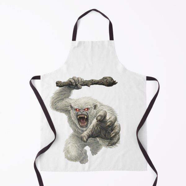 Item preview, Angry White Yeti Snow Monster designed and sold by TeeARTHY.