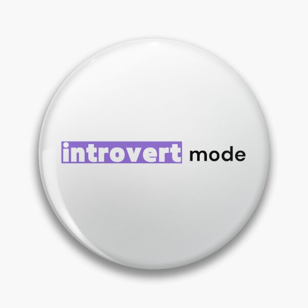 Item preview, Introvert Mode Shirt — Introvert Pride Tech Aesthetic Tee designed and sold by OrikuStudio.
