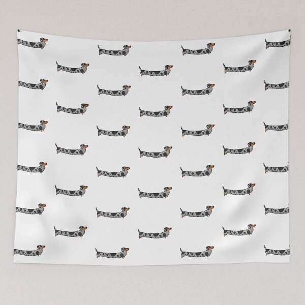 Item preview, Very Long Dachshund (Grey Dapple) designed and sold by Tessa Draws Stoof.