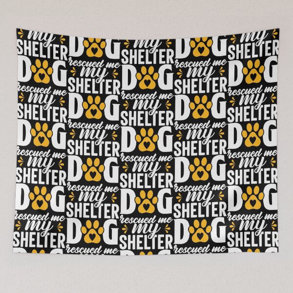Item preview, My Shelter Dog Rescued Me Dog Lover designed and sold by GrumpySableye.