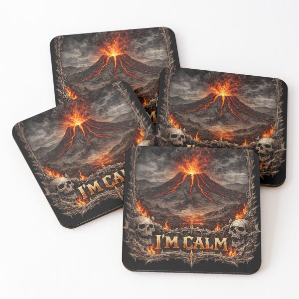 Item preview, I’m Calm – Sarcastic Dark Art designed and sold by GIFT4S.
