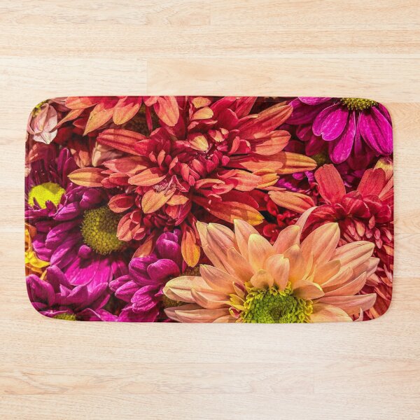 Item preview, Vibrant Mixed Flower Bouquet – Colorful Autumn Floral Photography Wall Art designed and sold by aadventures.