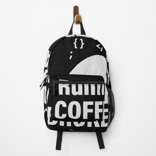 Item preview, Running On Coffee And Broken Code Programmer T-Shirt  Funny Developer Coding Design designed and sold by Design-Pro-21.