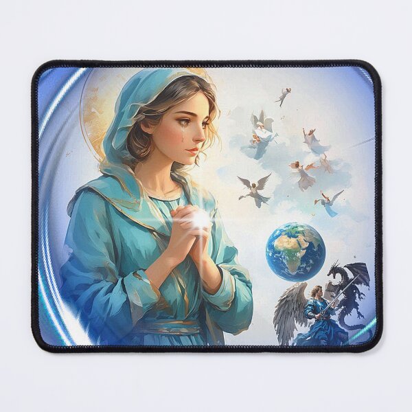 Item preview, Art and Religion into the Digital : Virgin Mary action into the contemporary age designed and sold by QuasarDigitalSurrealism.