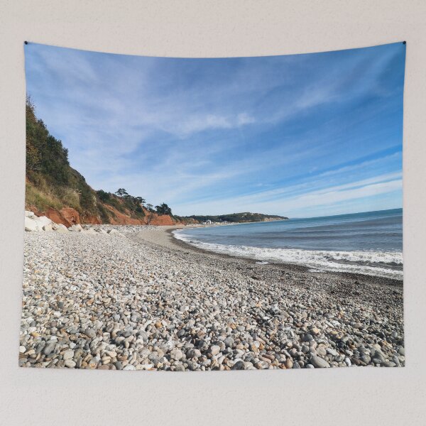 Item preview, Seaton Beach and Cliffs, Devon – Jurassic Coast Landscape designed and sold by leonwoods.