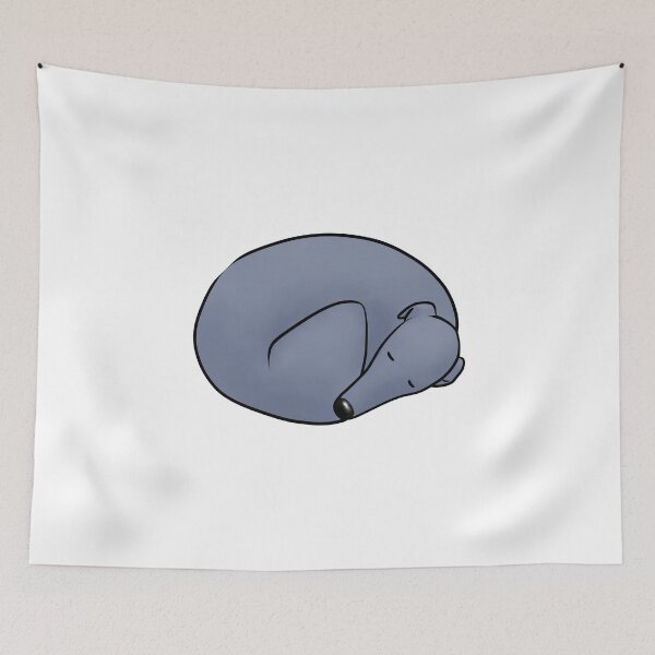 Item preview, Donut Dog - Blue Hound designed and sold by Tessa Draws Stoof.