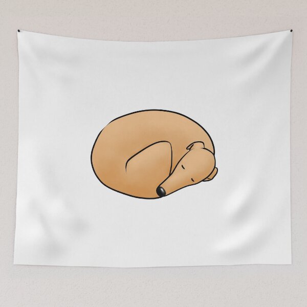Item preview, Donut Dog - Fawn Hound designed and sold by Tessa Draws Stoof.