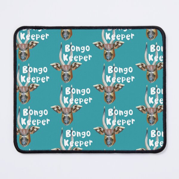 Item preview, B is for Bongo Keeper, Bongo Keeper Design – Dedicated Wildlife Care and Conservation Artwork designed and sold by PrettylittlepastelUk.