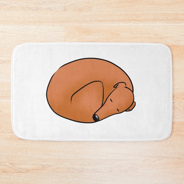 Item preview, Donut Dog - Red Hound designed and sold by Tessa Draws Stoof.