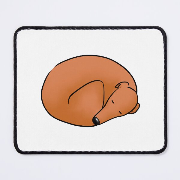 Item preview, Donut Dog - Red Hound designed and sold by Tessa Draws Stoof.