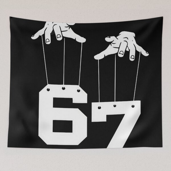 Item preview, Funny Six Seven 6 7 Meme Gen Alpha Slang- Puppeteer Hands designed and sold by Hamza25const.