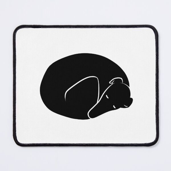 Item preview, Donut Dog - Hound Silhouette designed and sold by Tessa Draws Stoof.