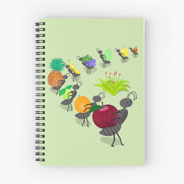 Item preview, Ants carrying  fruits designed and sold by Daniel Vasco.